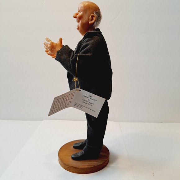 Vintage Richard Simmons Nana's Family Uncle Jake Doll In Suit 11" Figure - Picture 7 of 9